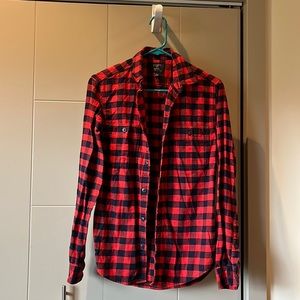 JCrew flannel shirt
